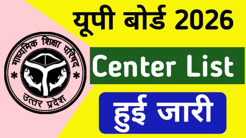 UP Board Center List 2026